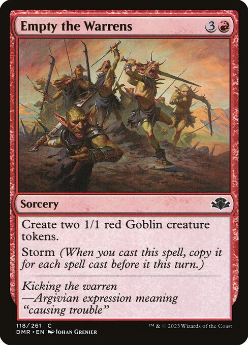 Empty the Warrens DMR-118 Common Near Mint Englisch Foil