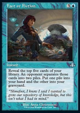 Fact or Fiction XDMR-283 Uncommon Excellent Englisch Foil