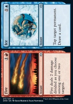 Feuer // Eis DMR-215 Uncommon Near Mint Englisch Foil