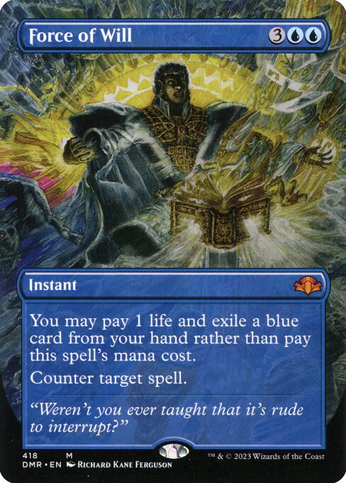 Force of Will XDMR-418 Mythic Near Mint Englisch