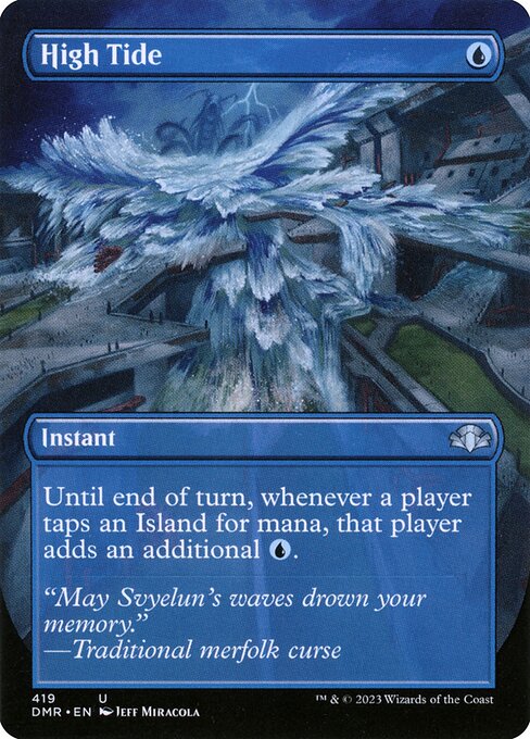 High Tide XDMR-419 Uncommon Near Mint Englisch Foil
