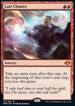 Letzte Chance DMR-127 Mythic Good Englisch Foil