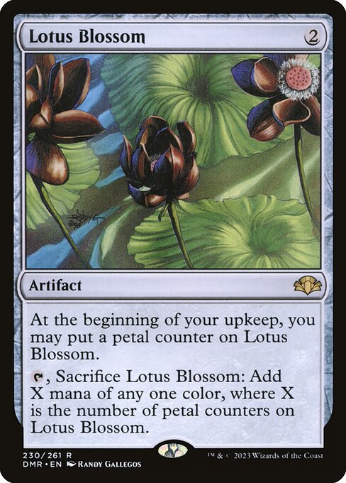 Lotus Blossom DMR-230 Rare Near Mint Englisch