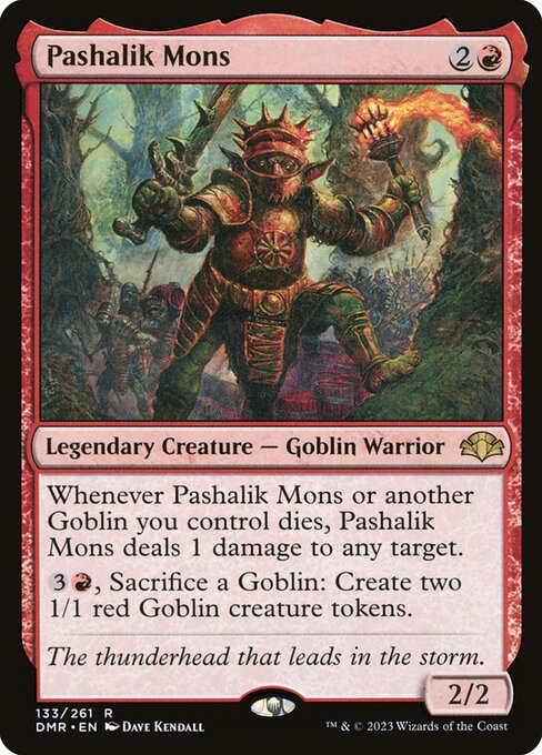 Pashalik Mons DMR-133 Rare Near Mint Englisch