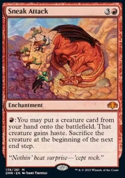 Sneak Attack DMR-139 Mythic Near Mint Englisch Foil