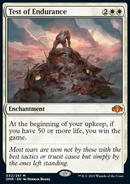 Ausdauerprüfung DMR-32 Mythic Excellent Englisch Foil