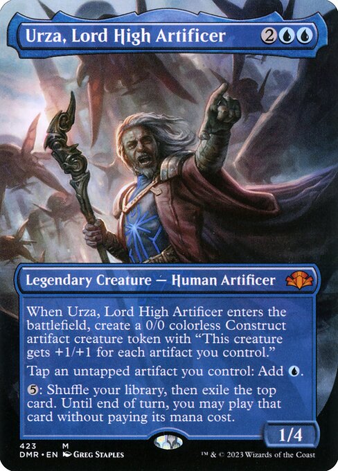 Urza, Lord High Artificer XDMR-423 Mythic Near Mint Englisch