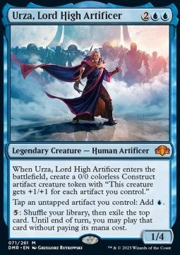 Urza, Lord High Artificer DMR-71 Mythic Near Mint Englisch