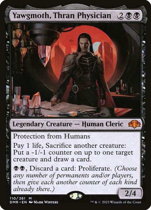 Yawgmoth, Thran Physician DMR-110 Mythic Near Mint Englisch