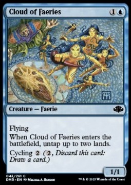 Cloud of Faeries DMR-43 Common Excellent Englisch Foil