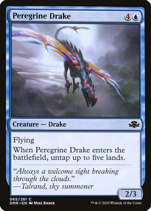 Peregrine Drake DMR-65 Common Near Mint Englisch