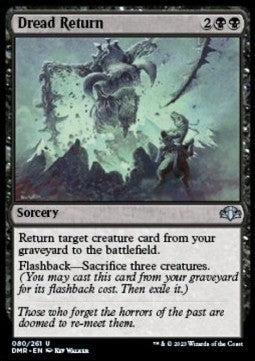 Dread Return DMR-80 Uncommon Excellent Englisch Foil