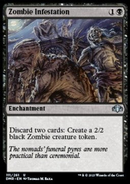 Zombiebefall DMR-111 Uncommon Excellent Englisch Foil