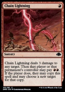 Chain Lightning DMR-113 Common Excellent Englisch