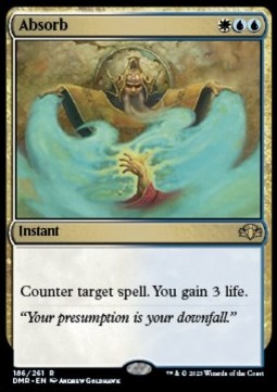 Absorb DMR-186 Rare Near Mint Englisch Foil