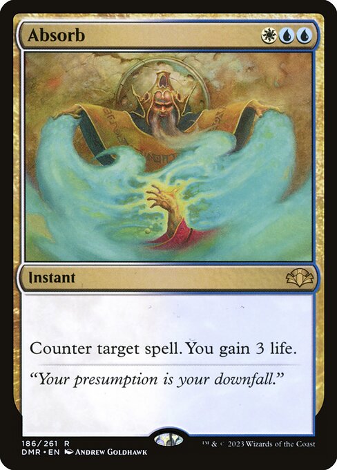 Absorb DMR-186 Rare Near Mint Englisch Foil