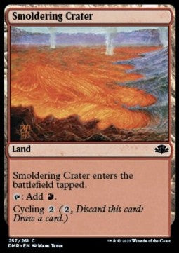 Smoldering Crater DMR-257 Common Near Mint Englisch Foil