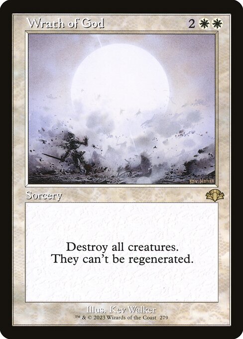 Wrath of God XDMR-279 Rare Excellent Englisch