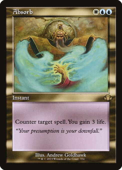 Absorb XDMR-354 Rare Near Mint Englisch Foil