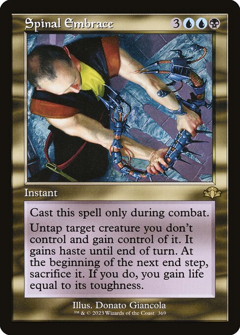Spinal Embrace XDMR-369 Rare Near Mint Englisch