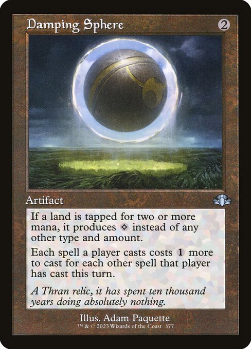 Damping Sphere XDMR-377 Uncommon Near Mint Englisch Foil