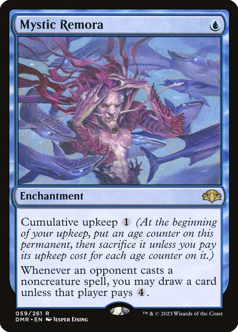 Mystic Remora DMR-59 Rare Near Mint Englisch Foil