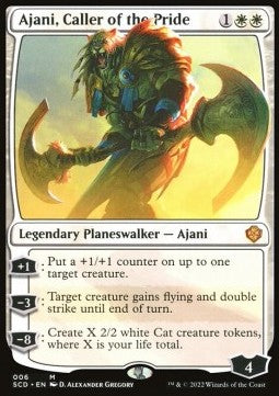 Ajani der Rudelrufer SCD-6 Mythic Excellent Deutsch