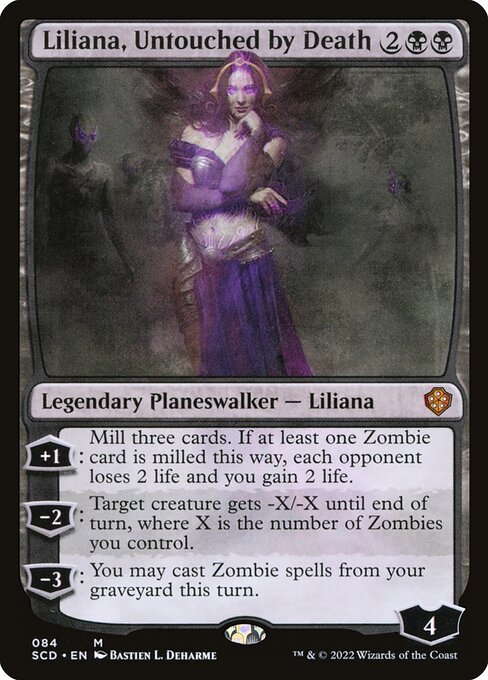 Liliana, vom Tode unberührt SCD-84 Mythic Excellent Deutsch