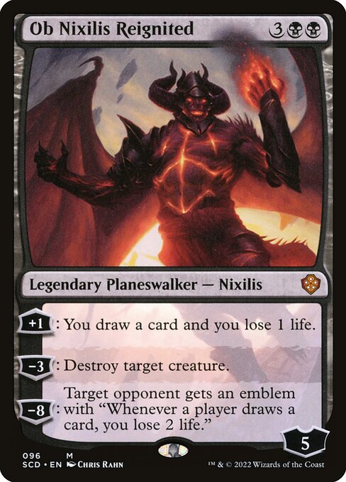 Ob Nixilis der Wiederentflammte SCD-96 Mythic Excellent Deutsch