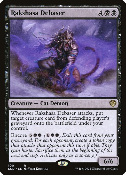 Rakshasa-Erniedriger SCD-100 Rare Excellent Deutsch