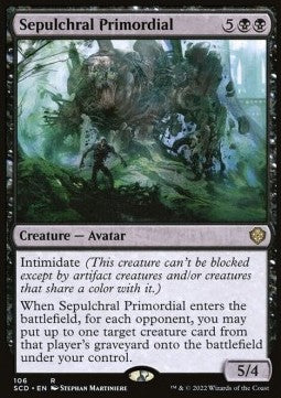 Sepulchral Primordial SCD-106 Rare Near Mint Englisch
