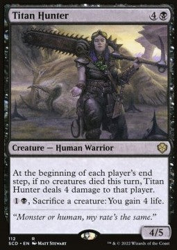 Titan Hunter SCD-112 Rare Excellent Englisch
