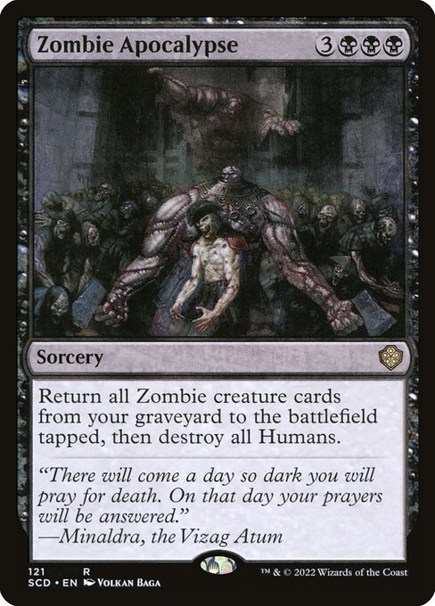 Zombie-Apokalypse SCD-121 Rare Excellent Englisch