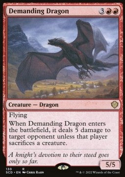 Demanding Dragon SCD-130 Rare Near Mint Englisch