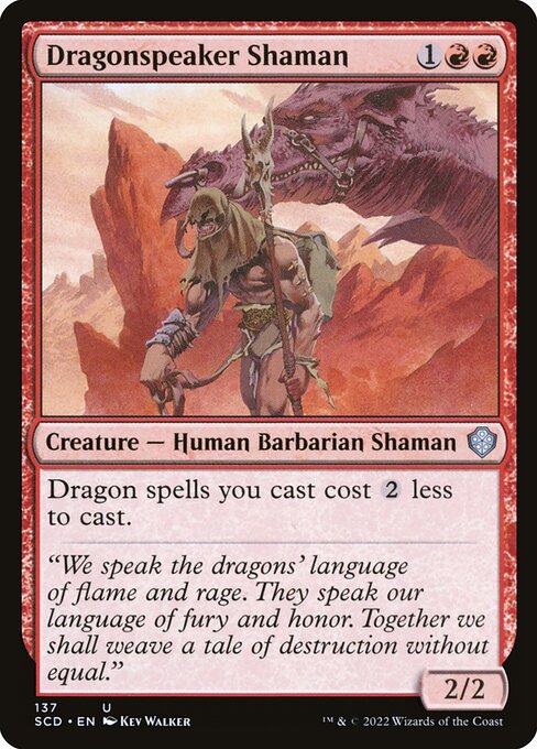 Dragonspeaker Shaman SCD-137 Uncommon Near Mint Englisch
