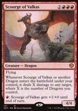Geißel von Valkas SCD-157 Mythic Near Mint Deutsch