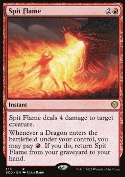 Spit Flame SCD-158 Rare Near Mint Englisch