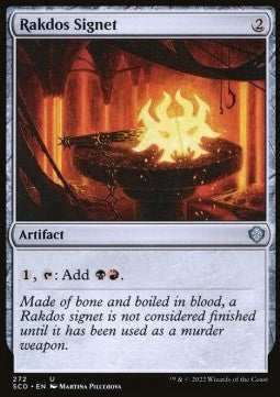 Rakdos-Petschaft SCD-272 Uncommon Near Mint Deutsch