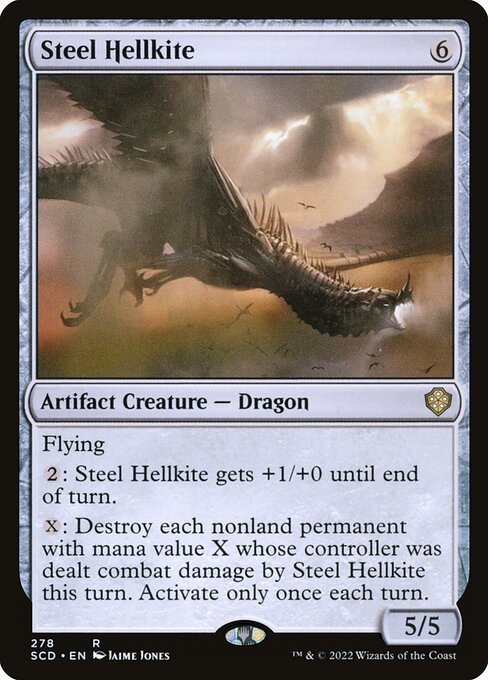 Steel Hellkite SCD-278 Rare Near Mint Englisch
