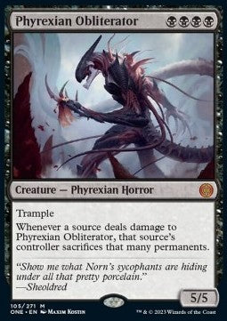 Phyrexian Obliterator ONE-105 Mythic Near Mint Englisch Foil