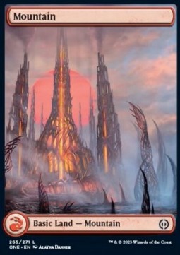 Gebirge (V.1) ONE-265 Land Near Mint Deutsch