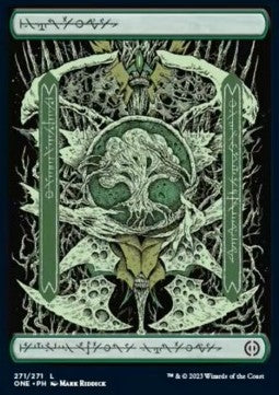 Wald (V.2) ONE-271 Land Near Mint Englisch Foil