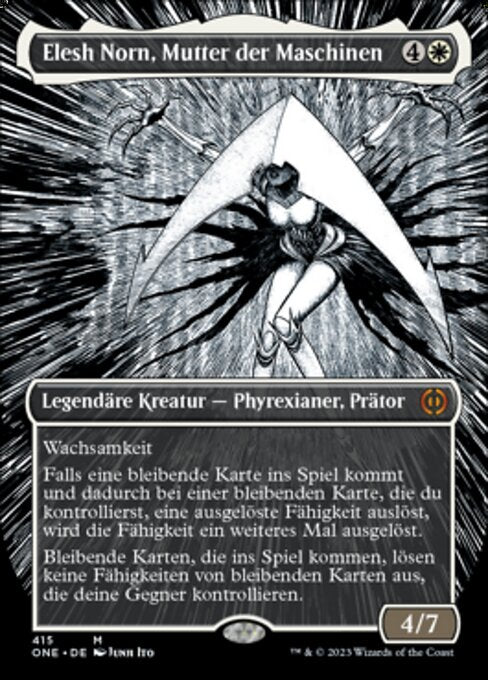 Elesh Norn, Mutter der Maschinen (V.4) XONE-415 Mythic Near Mint Deutsch