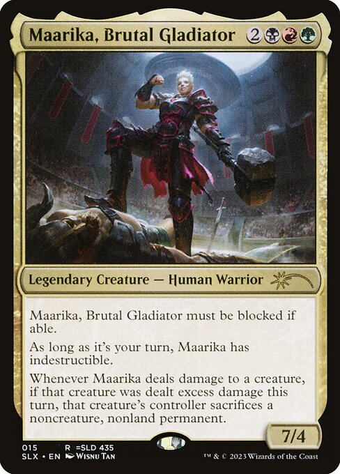 Maarika, Brutal Gladiator SLX-15 Rare Excellent Englisch