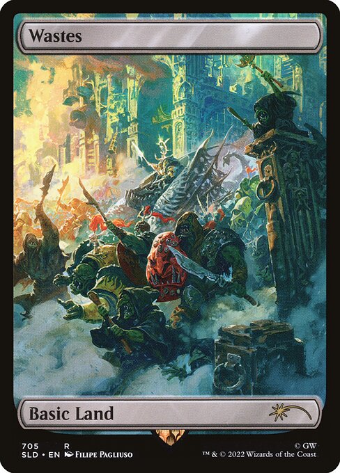 Wastes SLD-705 Rare Near Mint Englisch Foil