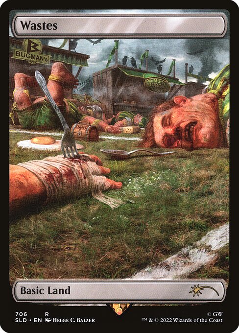 Wastes SLD-706 Rare Excellent Englisch Foil