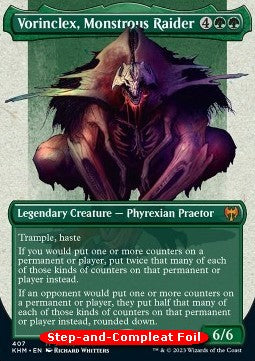 Vorinclex, Monströser Plünderer (V.2) XONE-407 Mythic Near Mint Deutsch Foil