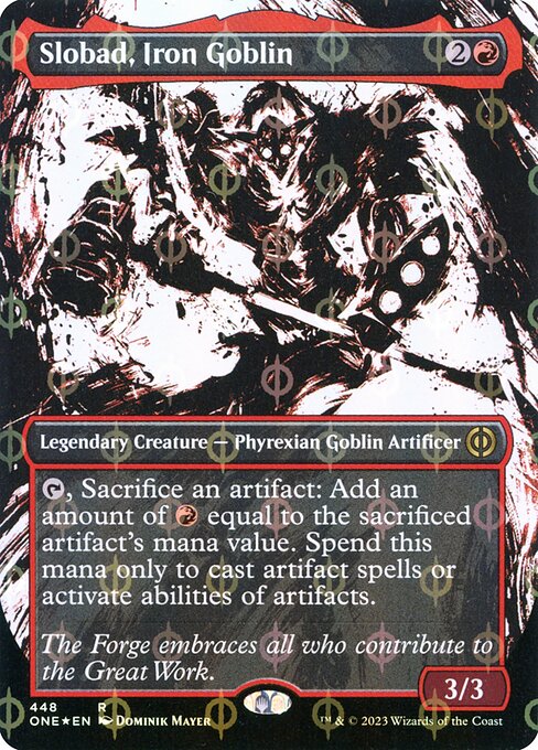 Slobad der Eisengoblin (V.2) XONE-448 Rare Near Mint Deutsch Foil