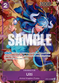 Ulti (OP01-093) (V.2) OP01 Alternate Art Near Mint Englisch