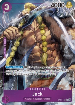 Jack (OP01-102) (V.2) OP01 Alternate Art Near Mint Englisch